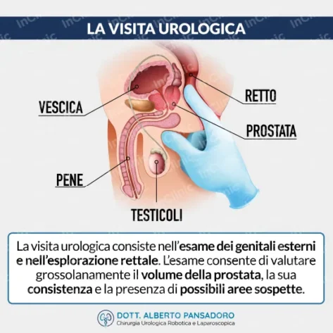 infografiche mediche visita urologica